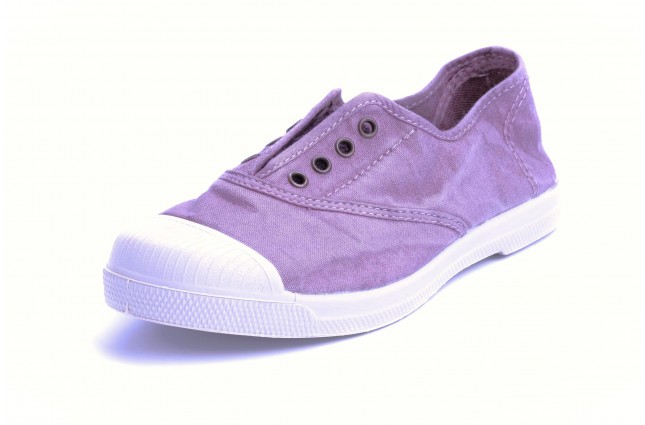 Tenisi Natural World, model Elastico 102, Lila aspect Stone-Washed