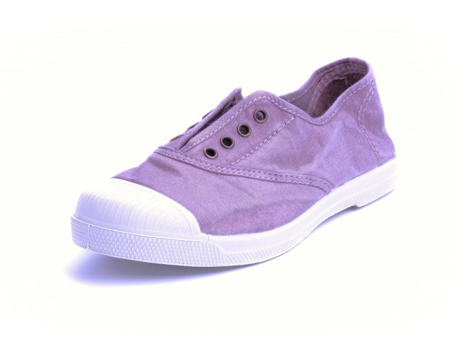 Tenisi Natural World, model Elastico 102, Lila aspect Stone-Washed