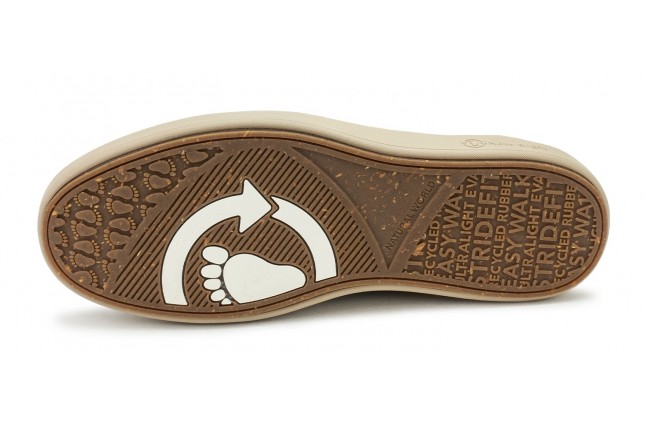 Ghete Natural World, din piele hidrofugata, model 8451, Maro