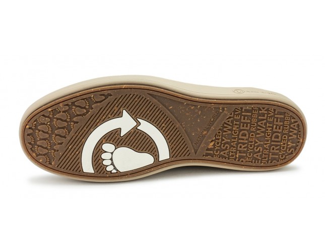 Ghete Natural World, din piele hidrofugata, model 8451, Maro