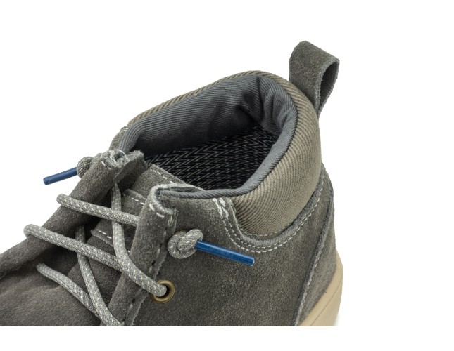 Ghete Natural World, din piele hidrofugata, model 8451, Gri