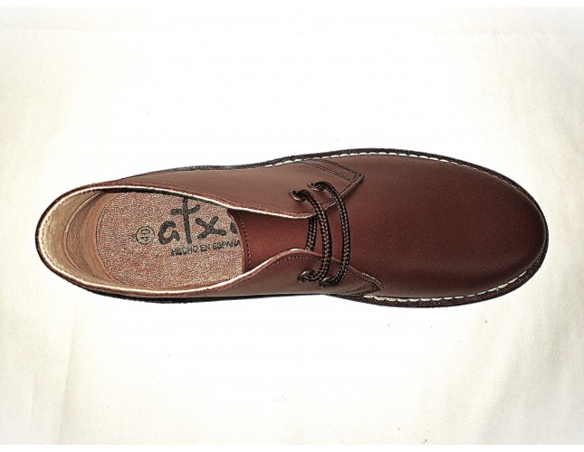 Ghete Safari, piele Napa, Maro Palisander