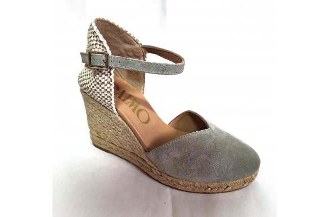 Sandale Gaimo din piele, model CLOE, Gri