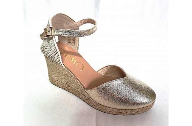 Sandale Gaimo din piele, model CLOE, Auriu