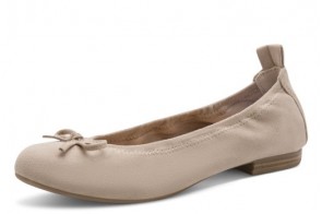 Balerini Marco Tozzi, model 22139, Bej Dune