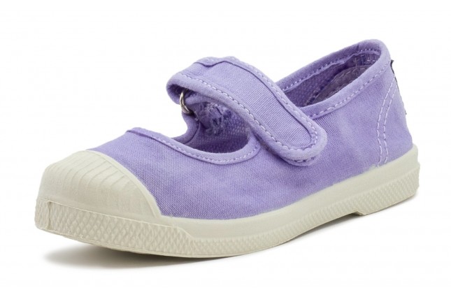 Tenisi Natural World pentru copii, model Mercedes, Lila