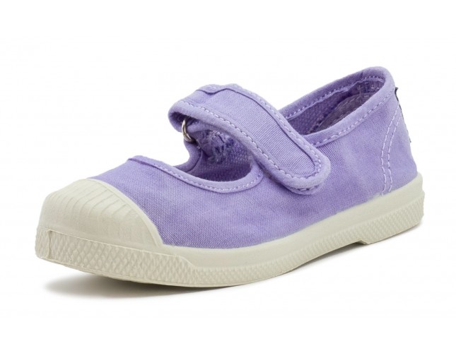 Tenisi Natural World pentru copii, model Mercedes, Lila