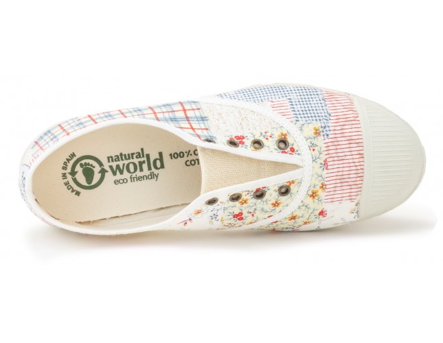 Tenisi Natural World, model Elastico 102F, Crudo