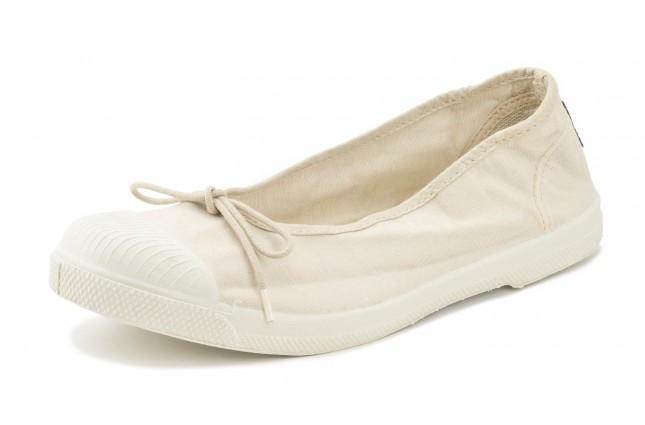 Tenisi Natural World, model Balerina 128, Crem Sand