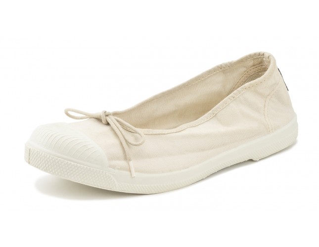 Tenisi Natural World, model Balerina 128, Crem Sand