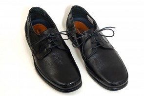 Pantofi din piele Negru, pentru barbati